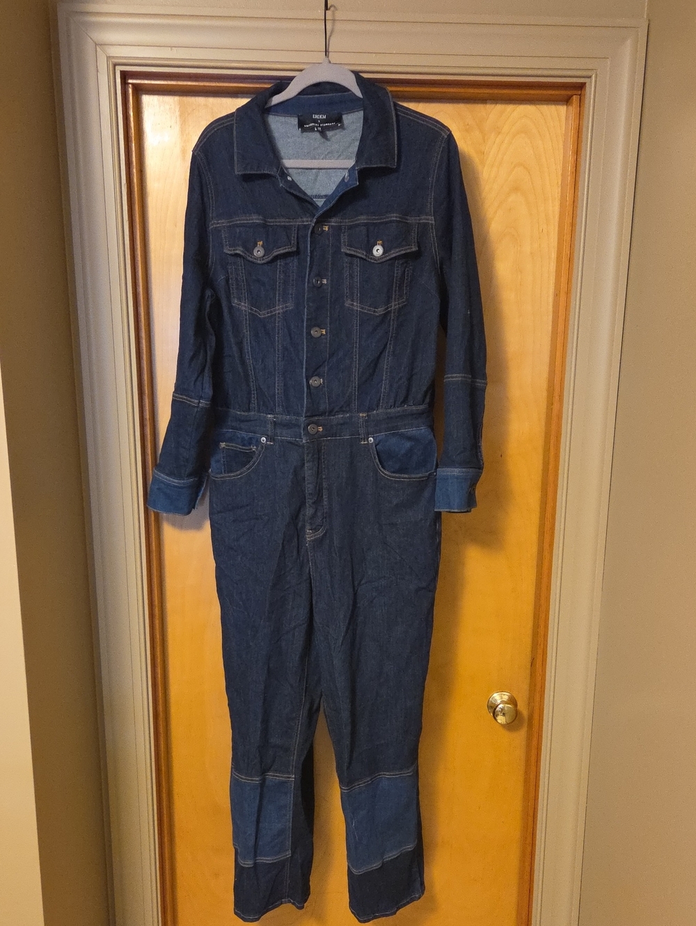 Erdem X Universal Standard Denim Jumpsuit